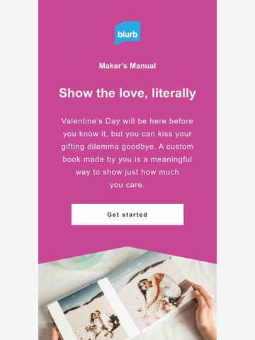 Blurb Email Design Thumbnail Preview