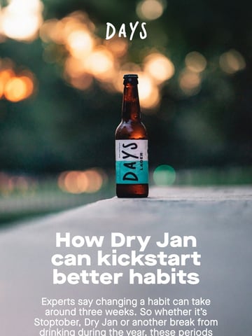 Days Brewing Co Email Design Thumbnail Preview