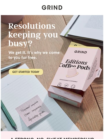 Grind Email Design Thumbnail Preview