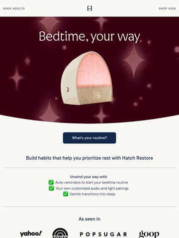 Hatch Email Design Thumbnail Preview
