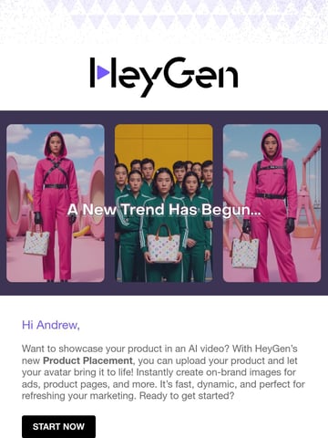 HeyGen Email Design Thumbnail Preview