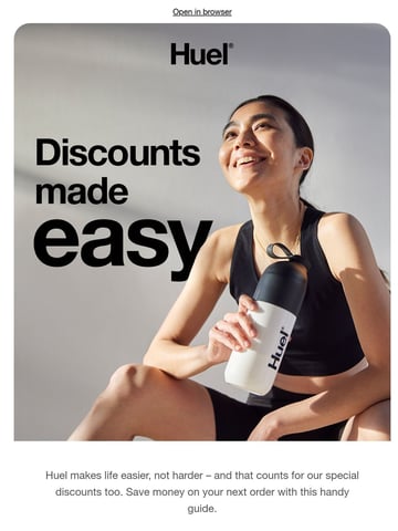 Huel Email Design Thumbnail Preview