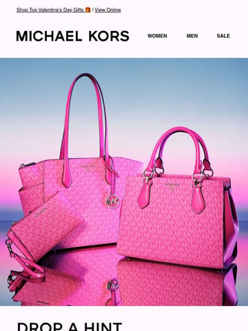 Michael Kors Email Design Thumbnail Preview