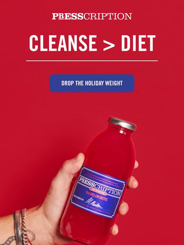 Presscription Juice Email Design Thumbnail Preview