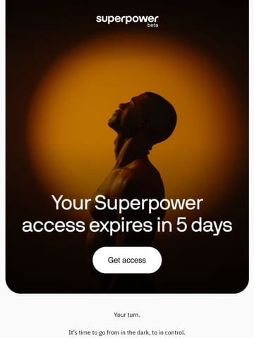 Superpower Email Design Thumbnail Preview