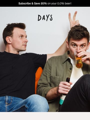 Email Inspiration from Days Brewing Co Thumbnail Preview