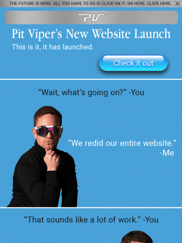 Pit Viper Email Design Thumbnail Preview