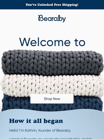 Email Inspiration from Bearaby Thumbnail Preview