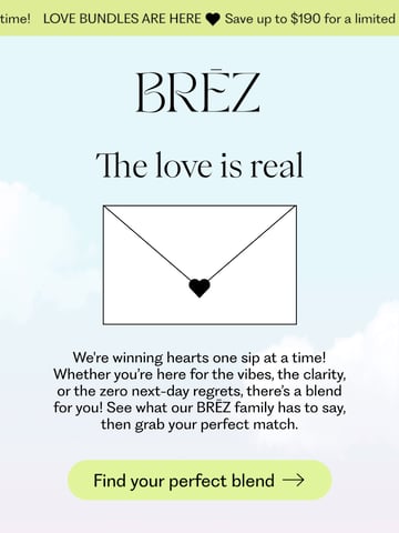 Email Inspiration from BRĒZ Thumbnail Preview