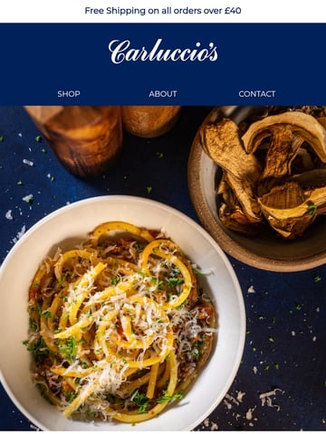 Email Inspiration from Carluccio’s Online Shop Thumbnail Preview