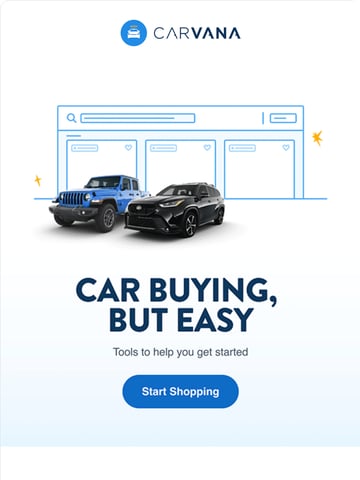 Email Inspiration from Carvana Thumbnail Preview