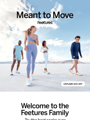 Email Inspiration from Feetures Thumbnail Preview
