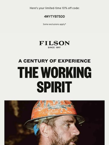 Email Inspiration from Filson Thumbnail Preview
