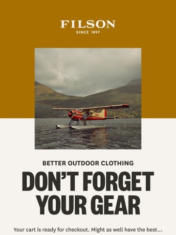 Email Inspiration from Filson Thumbnail Preview