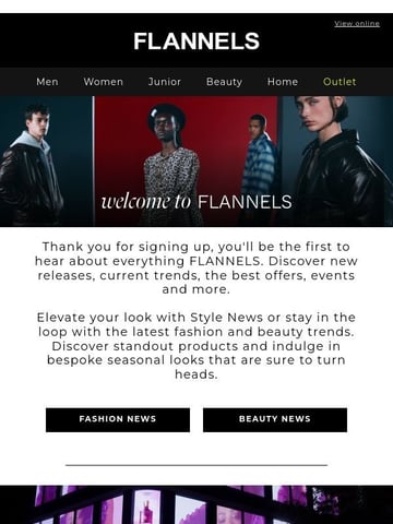 Email Inspiration from FLANNELS Thumbnail Preview