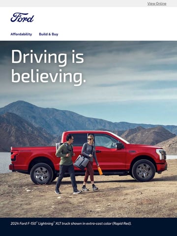 Email Inspiration from Ford Motor Company Thumbnail Preview