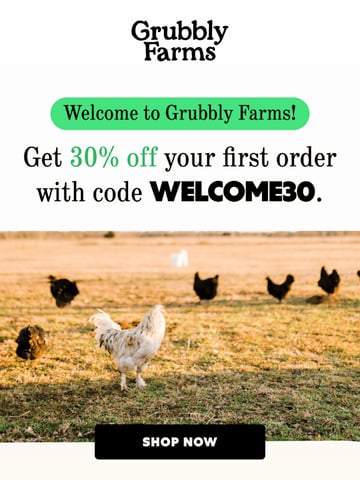 Email Inspiration from Grubbly Farms Thumbnail Preview