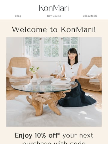 Email Inspiration from KonMari Thumbnail Preview