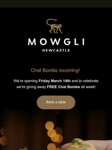 Email Inspiration from Mowgli Thumbnail Preview