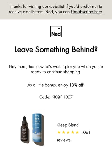 Email Inspiration from Ned Thumbnail Preview