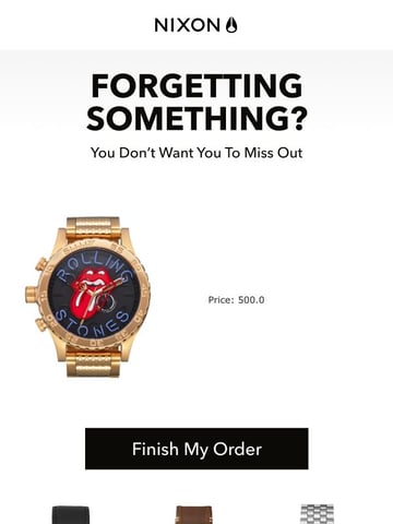 Email Inspiration from Nixon Thumbnail Preview