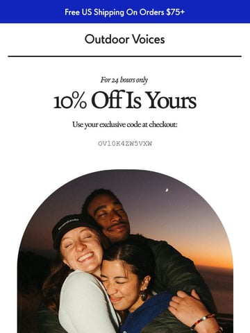 Email Inspiration from Outdoor Voices Thumbnail Preview