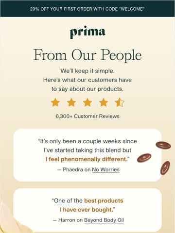 Email Inspiration from Prima Thumbnail Preview