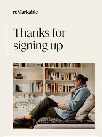 Email Inspiration from reMarkable Thumbnail Preview