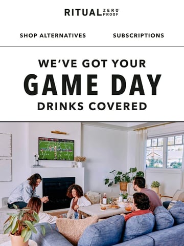 Email Inspiration from RITUAL ZERO PROOF Thumbnail Preview