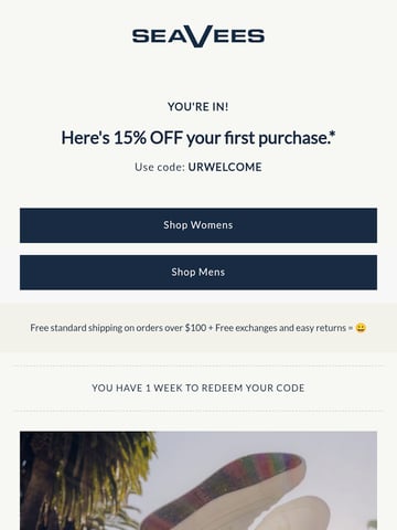 Email Inspiration from SeaVees Thumbnail Preview