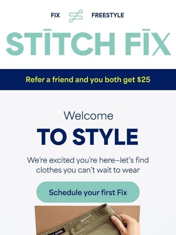 Email Inspiration from Stitch Fix Thumbnail Preview