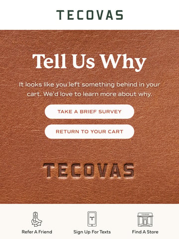 Email Inspiration from Tecovas Thumbnail Preview