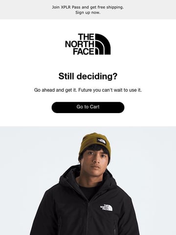 Email Inspiration from The North Face Thumbnail Preview