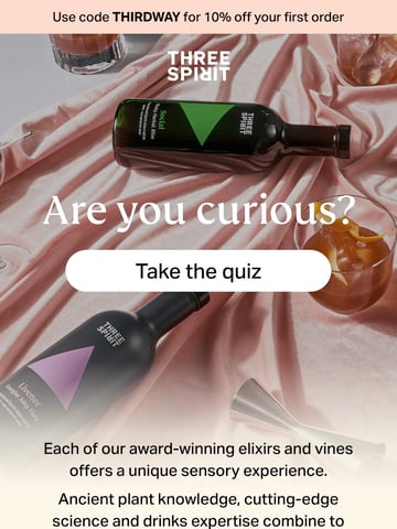 Email Inspiration from Three Spirit Thumbnail Preview