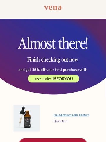Email Inspiration from Vena CBD Thumbnail Preview