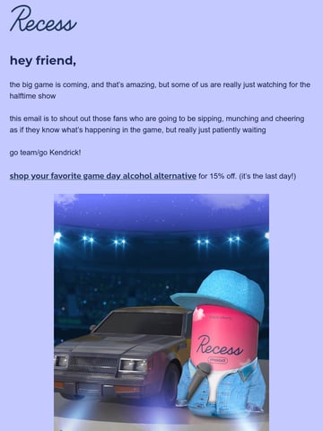 Email Inspiration from your friends at Recess Thumbnail Preview