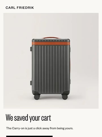 Email Inspiration from Carl Friedrik Thumbnail Preview