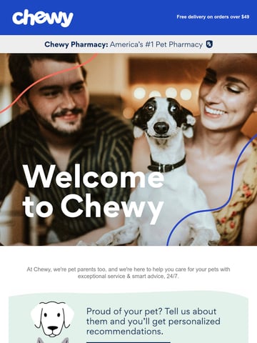 Email Inspiration from Chewy.com Thumbnail Preview