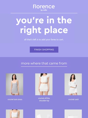 Email Inspiration from florence by mills fashion Thumbnail Preview