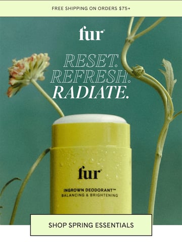 Email Inspiration from Fur Thumbnail Preview