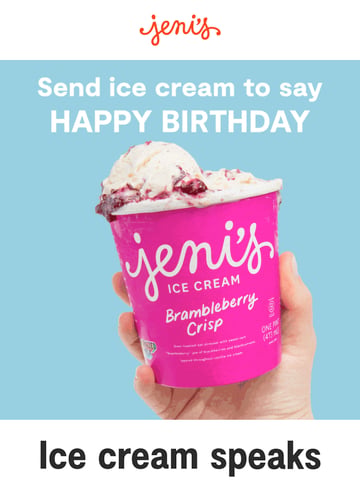 Email Inspiration from Jeni’s Ice Creams Thumbnail Preview