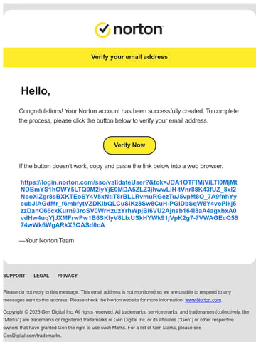 Email Inspiration from Norton Thumbnail Preview