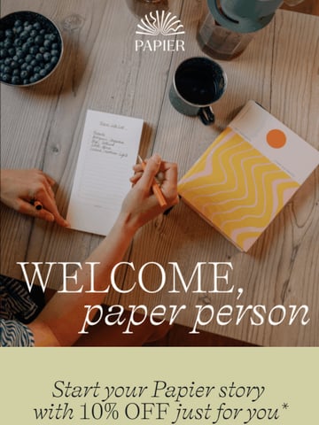 Email Inspiration from Papier Thumbnail Preview