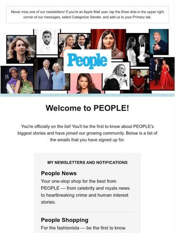Email Inspiration from People Thumbnail Preview
