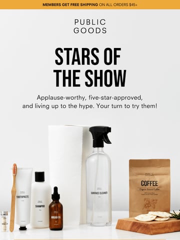 Email Inspiration from Public Goods Thumbnail Preview