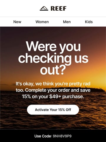 Email Inspiration from REEF Thumbnail Preview