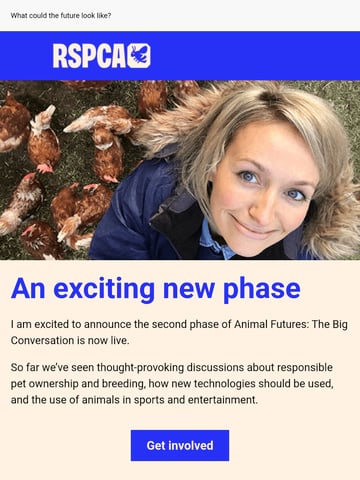 Email Inspiration from RSPCA Thumbnail Preview