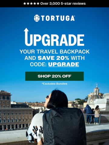 Email Inspiration from Tortuga Backpacks Thumbnail Preview