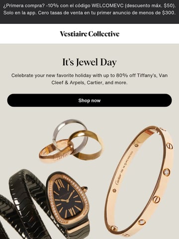 Email Inspiration from Vestiaire Collective Thumbnail Preview