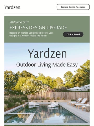 Email Inspiration from Yardzen Thumbnail Preview